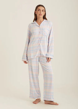 Comfy Plaid Full Length PJ