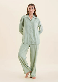 Super Soft Brushed Herringbone PJ