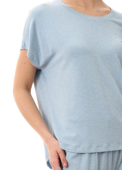 Long Ski Pyjama-Mist Marle