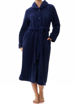 MID BUTTON GOWN