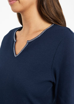 Waffle Pyjama Top
