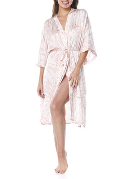 PANDORA WHITE ORANGE ROBE