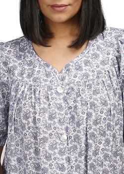 PAISLEY BRUNCH COAT