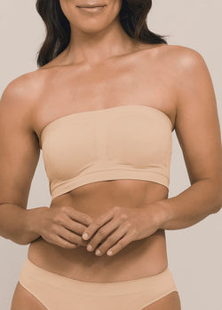 Bodysoft Padded Bandeau Beige