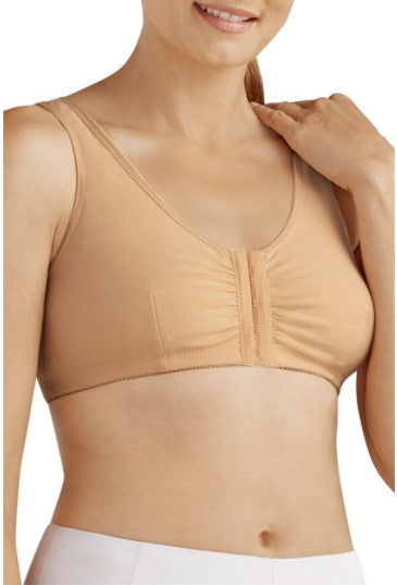 Fruit of the Loom Women's Front Closure Cotton Bra Sports, Opaque