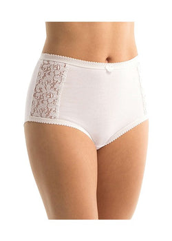 Cotton Lace Full Brief