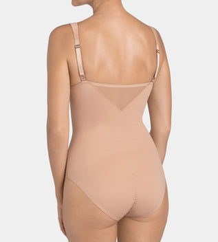 Nude tulle shaping body, Bodysuits