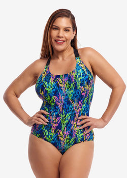 Midnight Meadow Ladies Brace Me Back One Piece