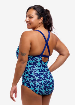 Ladies Brace Me Back One Piece