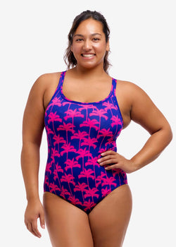 Ladies Locked In Lucy One Piece Pinky Palms