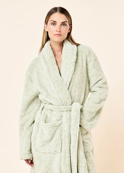 Cosy Plush Mid-Length Robe