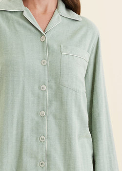 Super Soft Brushed Herringbone PJ