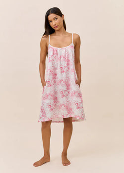 Toile De Jouy Strappy Nightie
