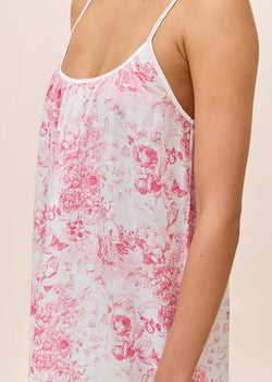 Toile De Jouy Strappy Nightie