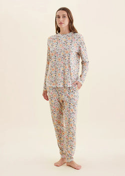 Meribel Organic Cotton Knit LS Tee and Jogger