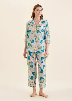 Audrey Floral Crop PJ Set