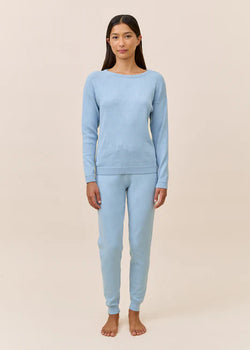 Cosy Pointelle Long Sleeve Top and Jogger