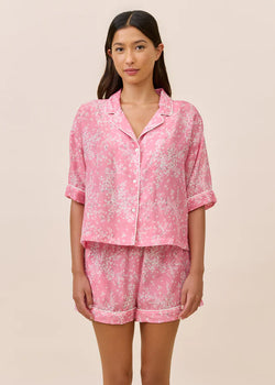 Cheri Blossom Boxer PJ Set