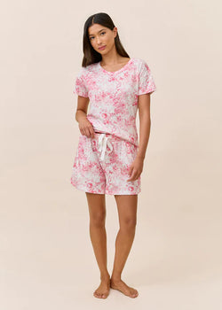Toile Organic Cotton Knit Boxer PJ Set