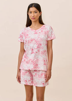 Toile Organic Cotton Knit Boxer PJ Set