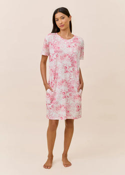 Toile Organic Cotton Knit Midi Nightie