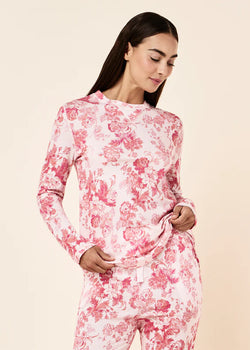 Madelyn Organic Cotton Knit Full Length PJ Set