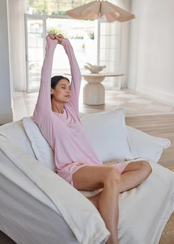 Pia Super Luxe Long Sleeve Nightie