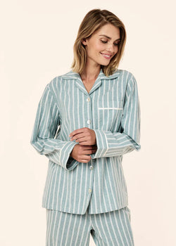 Organic Brushed Cosy Full Length PJ Set