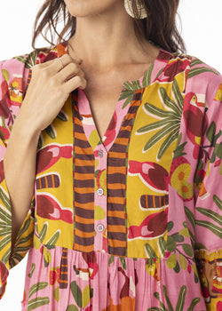 Chaira Dress Layers Frill Sleeve