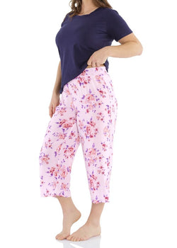 Kyoto Viscose ¾ Pyjama Set