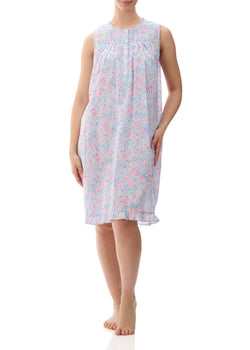 BRIDGET SLEEVELESS SHORT NIGHTIE