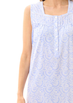 BONNIE SLEEVELESS SHORT NIGHTIE