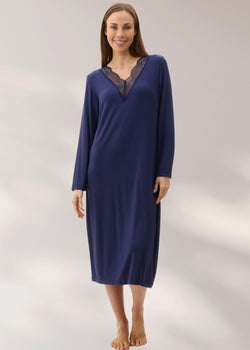 Lace Mid Length Nightie