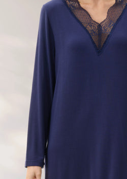 Lace Mid Length Nightie