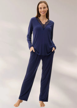 Lace Long Pyjamas