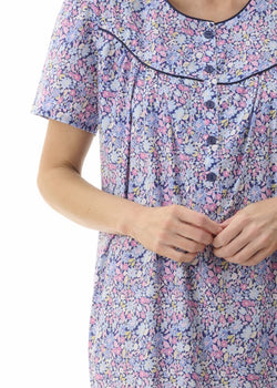 Daisy Short Sleeve Short Nightie