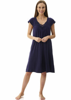 Short Sleeve Short Nightie