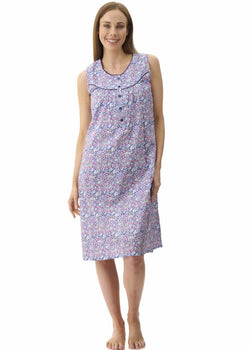 Daisy Sleeveless Short Nightie