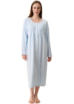 ED DIAMOND JACQUARD NIGHTIE