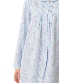 JAMIE FLANNELETTE COLLAR NIGHTIE