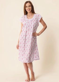 GENOA CAP SLEEVE SHORT NIGHTIE