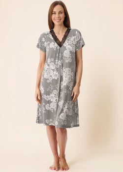 UZZANO SHORT SLEEVE SHORT NIGHTIE