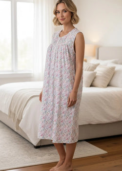 BIELLA SLEEVELESS SHORT NIGHTIE