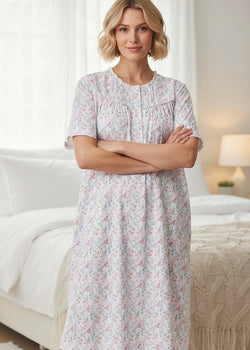 BIELLA SHORT SLEEVESHORT NIGHTIE