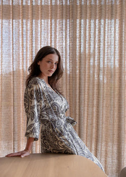 Annie Cotton Sateen Robe