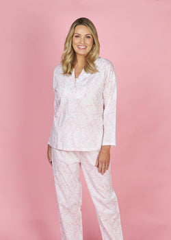 French Toile Long Sleeve Pj
