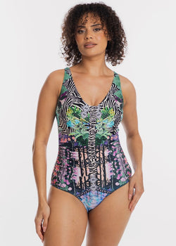 Gaia V Neck Ruched