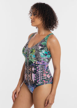 Gaia V Neck Ruched