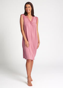 BUTTERFLY SLEEVELESS NIGHTIE