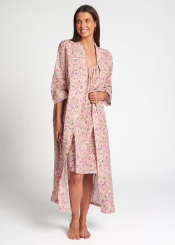 Ditzy Blossom Voile Robe